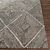 surya rug co maroc mar 2322 black rug