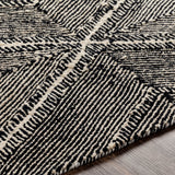 surya rug co maroc mar 2322 black rug