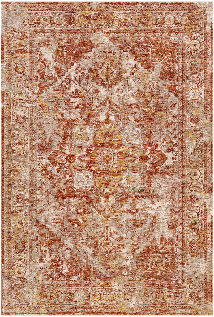 Surya Rug Co. Mirabel Peach Rug | Orange Rugs | Rugs Done Right