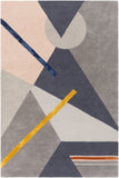 surya rug co mid century mcy 2300 charcoal rug