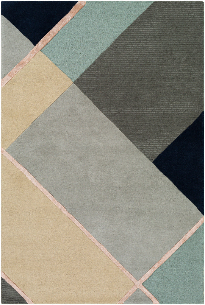 surya rug co mid century mcy 2301 light blue rug