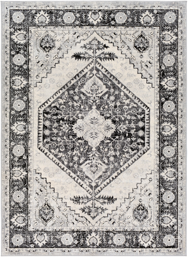 surya monaco moc 2329 black rug