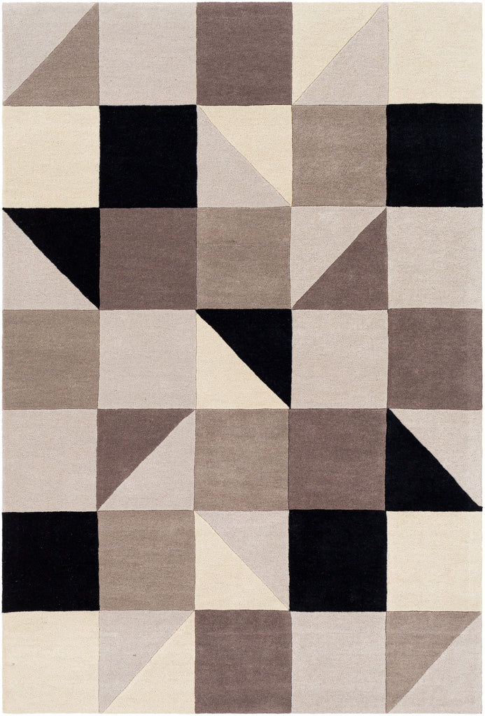 surya rug co queens qun 2301 black rug
