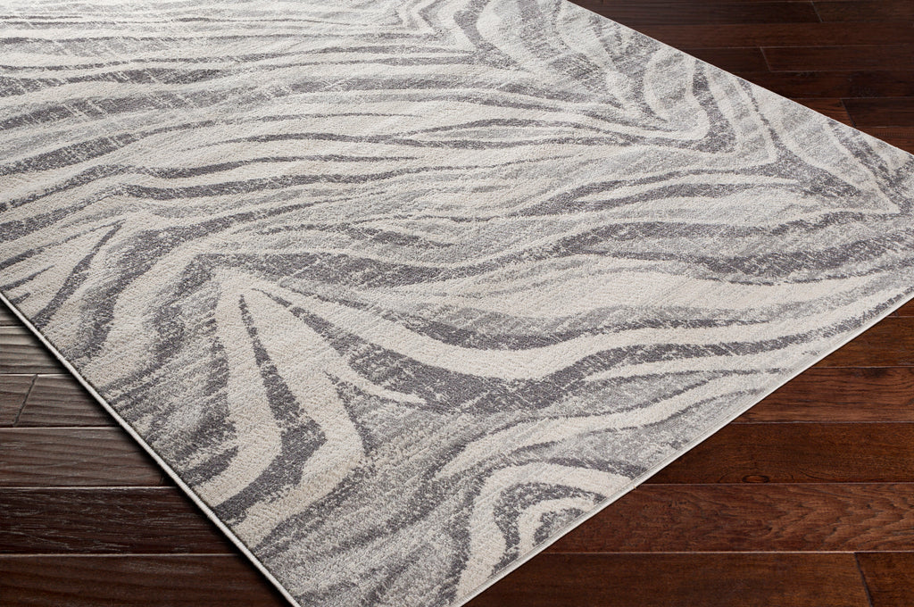 surya rug co roma rom 2370 charcoal rug
