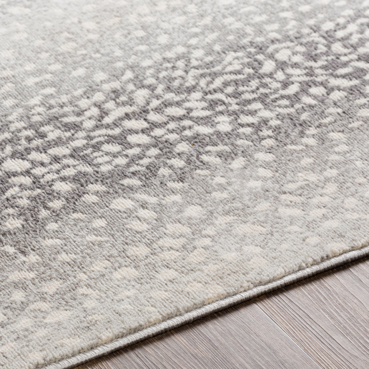 Surya Rug Co. Roma Light Gray Rug | Animal Printed Rugs | Rugs Done Right 