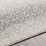 Surya Rug Co. Roma Light Gray Rug | Animal Printed Rugs | Rugs Done Right 