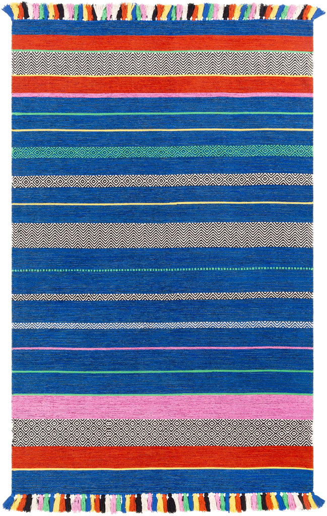 surya rug co trenza trz 3004 bright blue rug