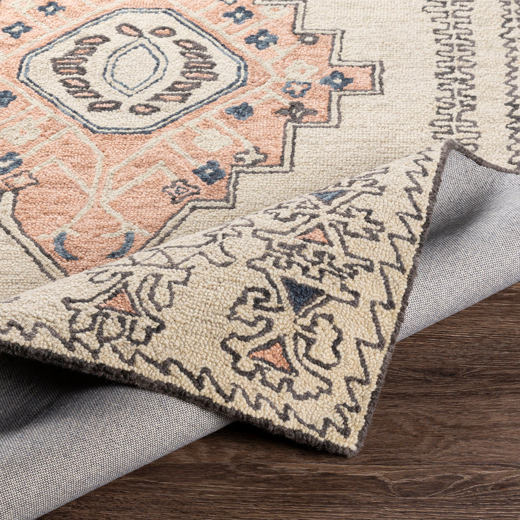 surya rug co urfa urf 2302 peach rug