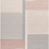 surya rug co flux xuf 1001 pale pink rug