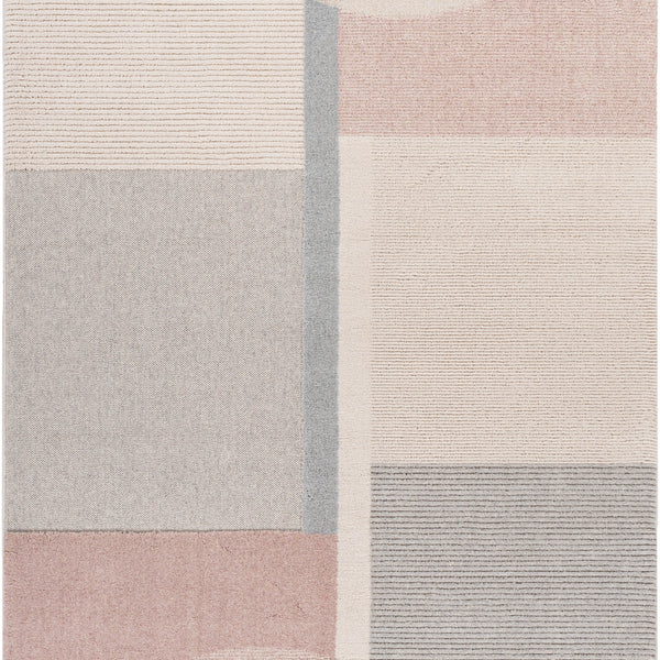 surya rug co flux xuf 1001 pale pink rug