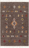 surya rug co zanafi znf 2304 dark brown rug