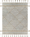 surya zanafi tassels zts 2306 medium gray rug