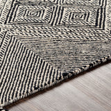 surya rug co zanafi tassels zts 2309 black rug
