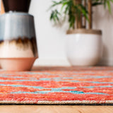 safavieh clearance sahara sah467p rust rug