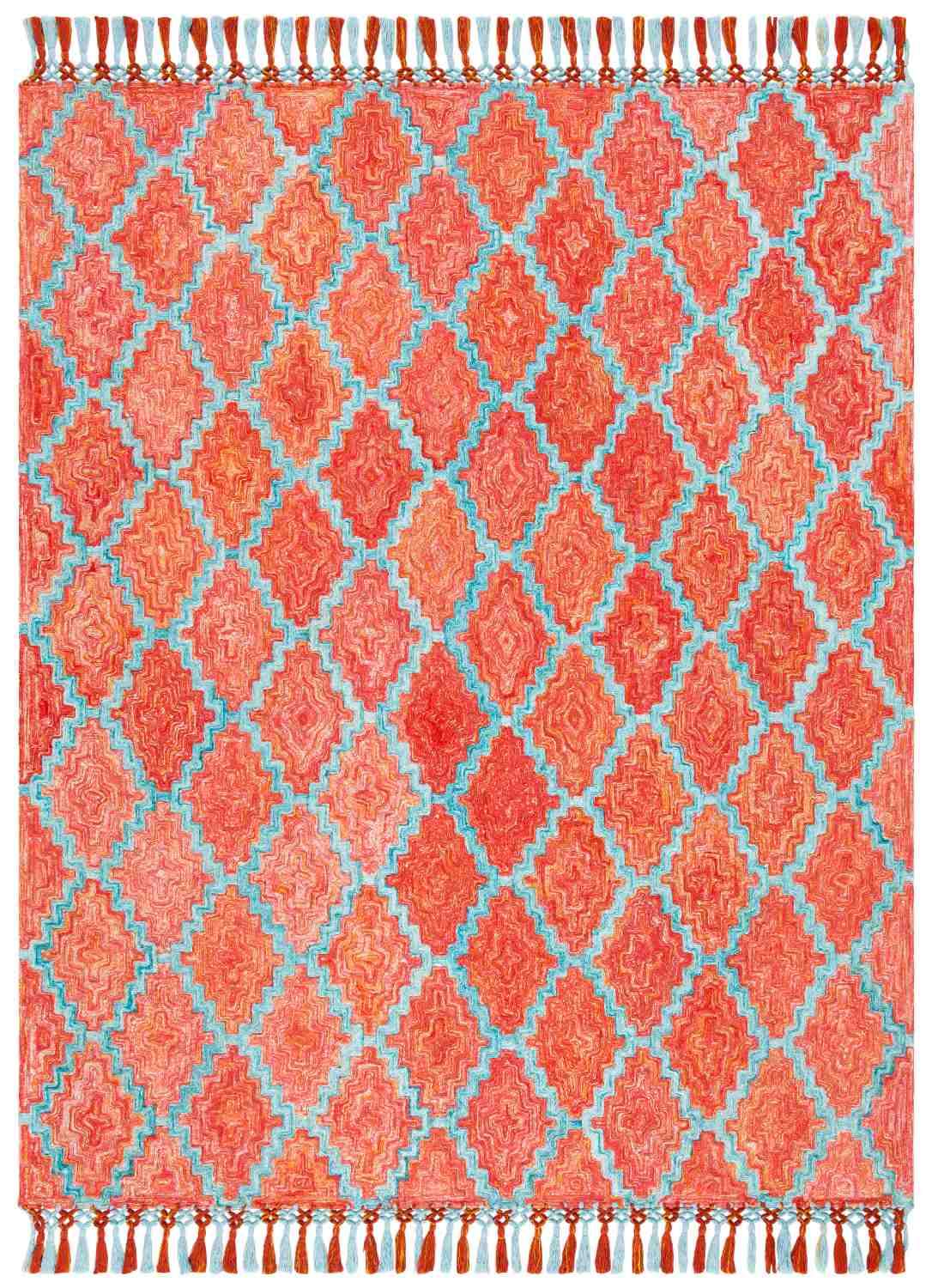 safavieh clearance sahara sah467p rust rug