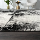 kalaty rug co solstice sc 063 black & white rug