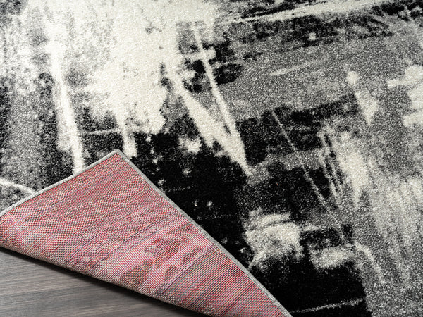 kalaty rug co solstice sc 063 black & white rug