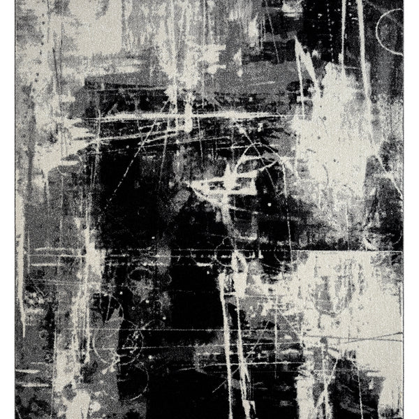 kalaty rug co solstice sc 063 black & white rug