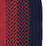 colonial mills seadog bright se01 navy red rug