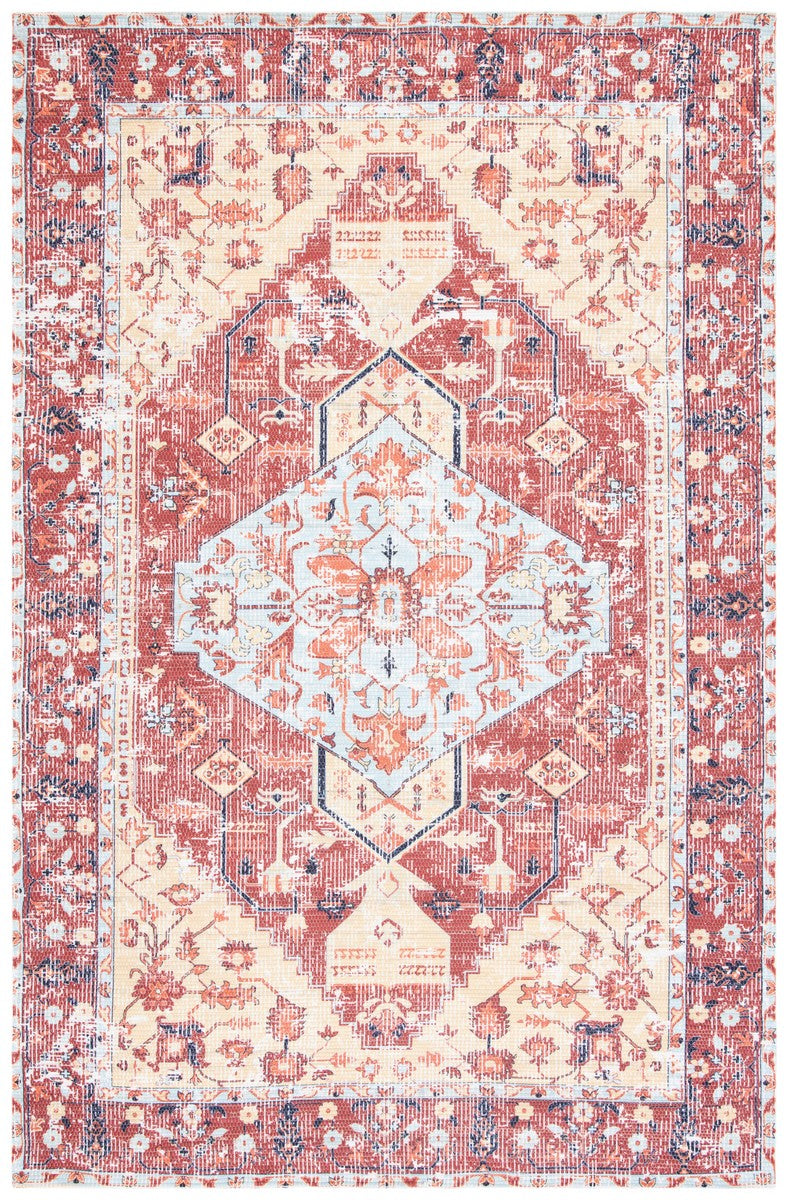 safavieh clearance saffron sfn350p rust rug