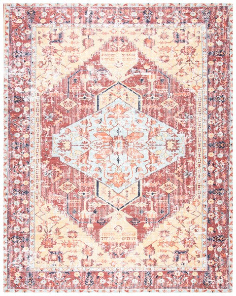 safavieh clearance saffron sfn350p rust rug