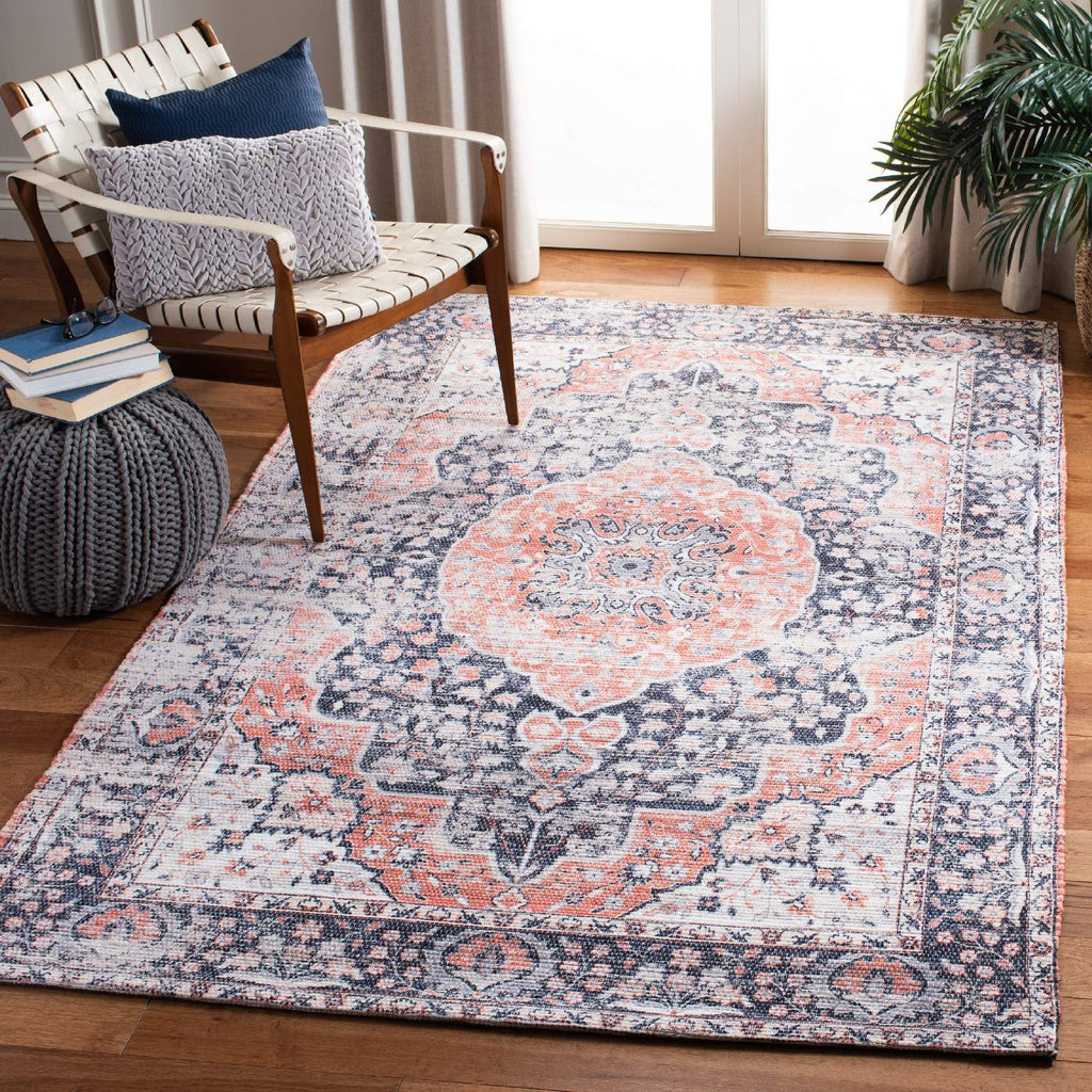 Safavieh Clearance Saffron SFN353N Navy Rug