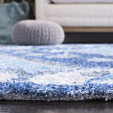 Safavieh Clearance Saffron SFN549M Blue Rug