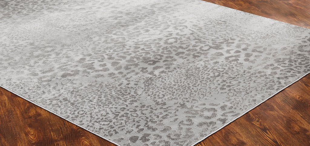 Rugs Done Right Stow SE26 Grey Leopard Rug