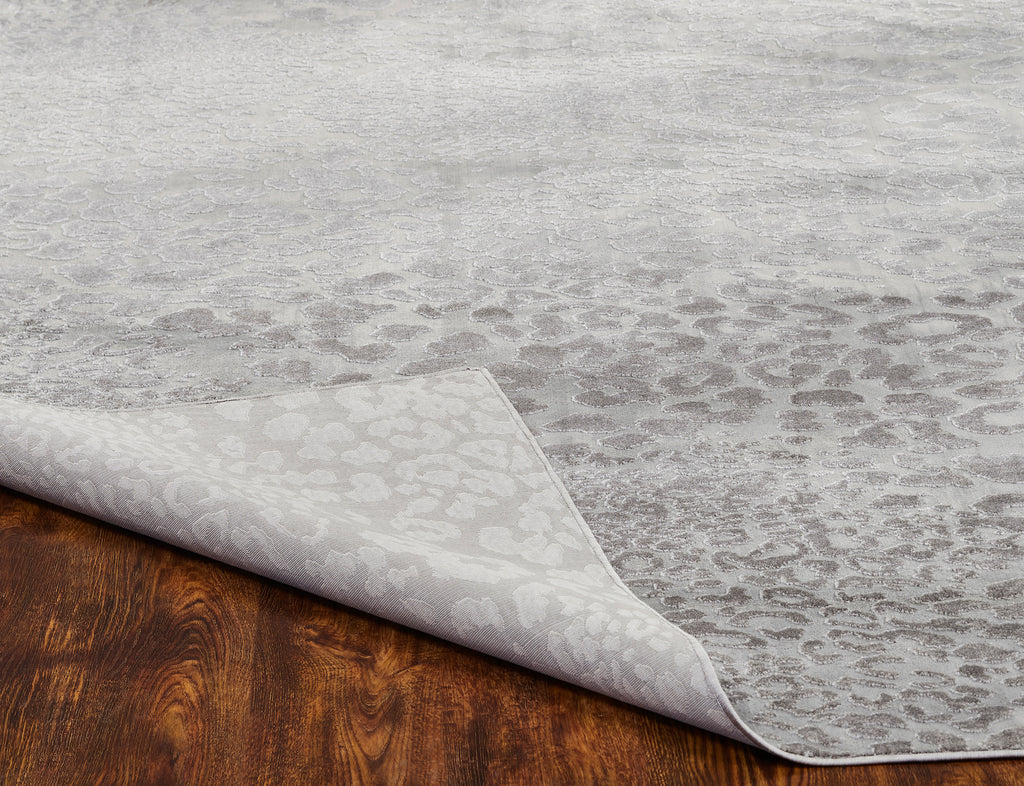 Rugs Done Right Stow SE26 Grey Leopard Rug