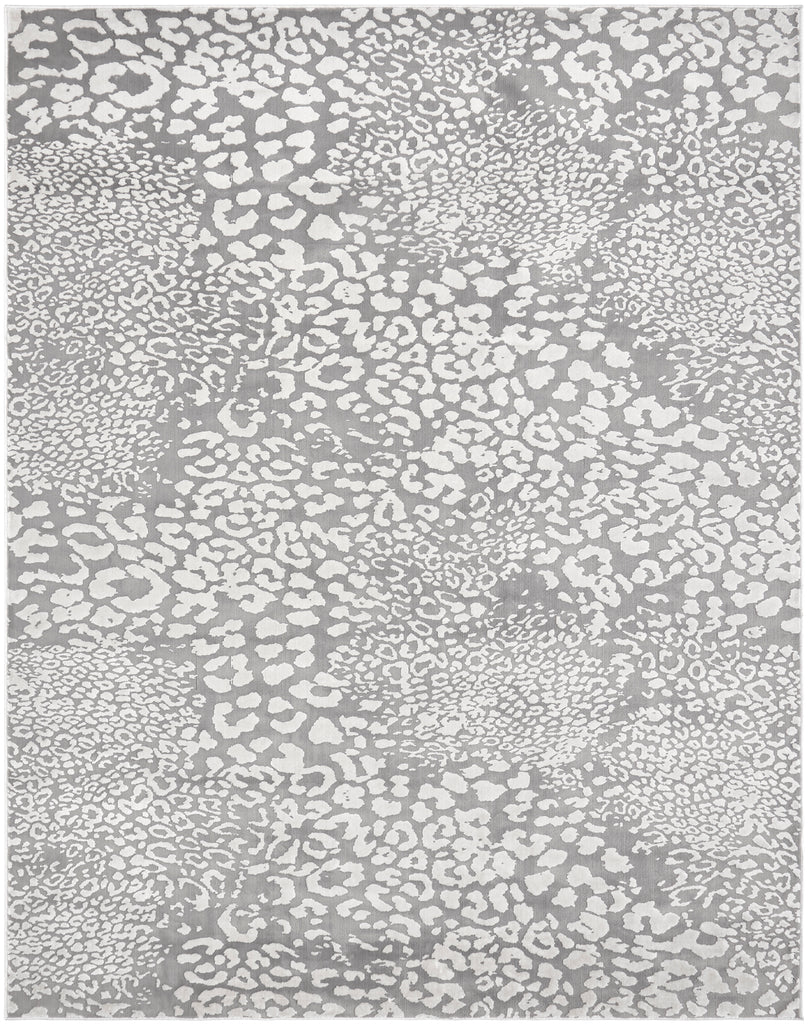 Rugs Done Right Stow SE27 Light Grey Leopard Rug