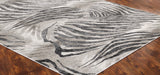 Rugs Done Right Stow SE30 Charcoal Zebra Rug
