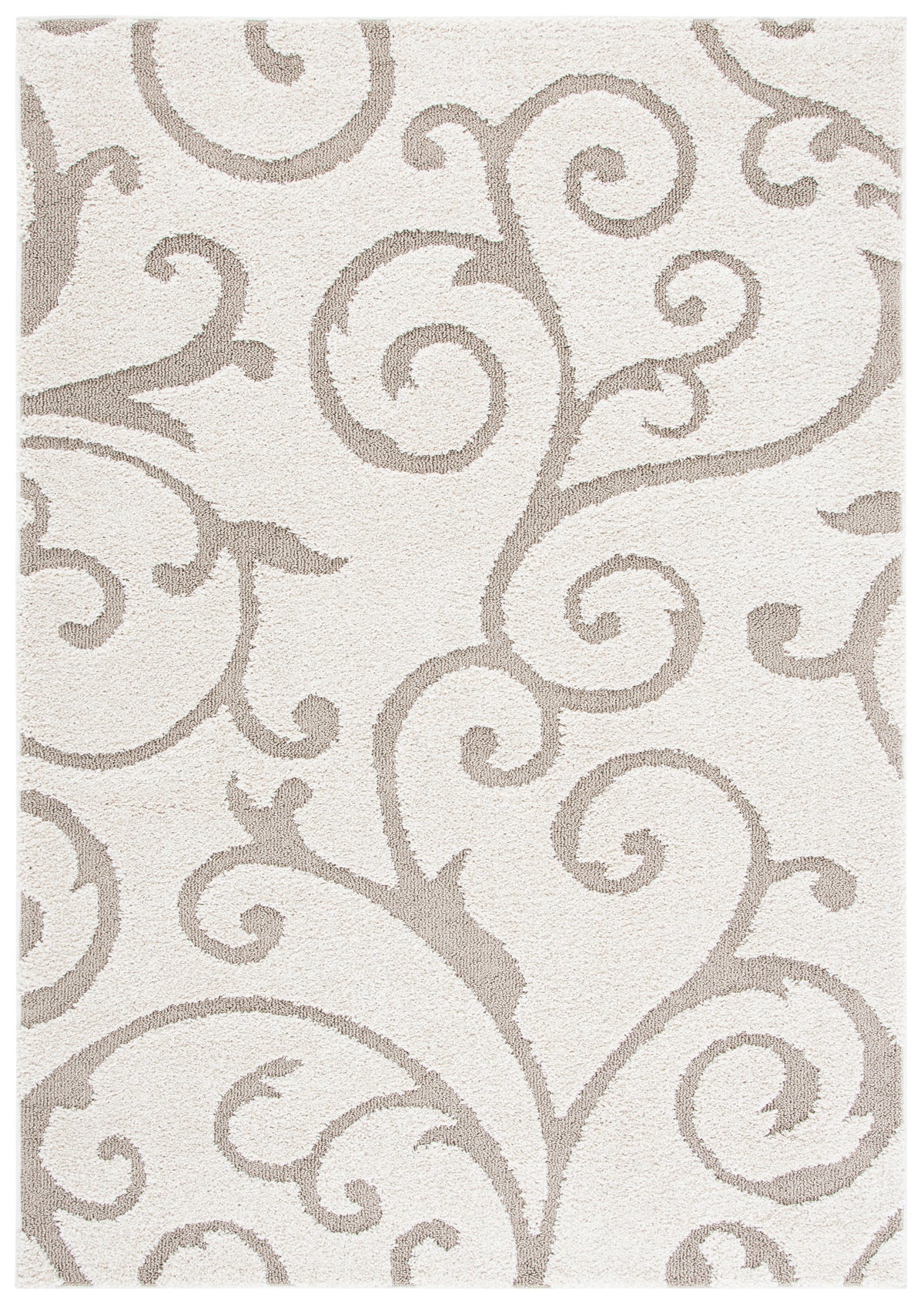 Safavieh Clearance Shag SG455-13LT Ivory Rug