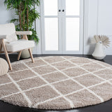 safavieh clearance hudson shag sgh222b beige rug