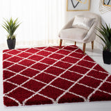 safavieh clearance hudson shag sgh222q red rug