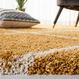 safavieh clearance hudson shag sgh281f gold rug