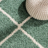 safavieh clearance hudson shag sgh281y green rug