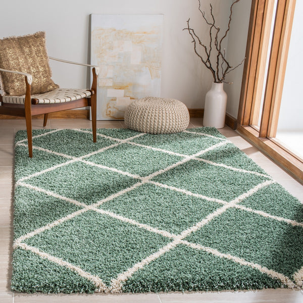 safavieh clearance hudson shag sgh281y green rug
