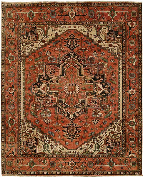 HRI Serapi Heritage SH14B Rust Rug