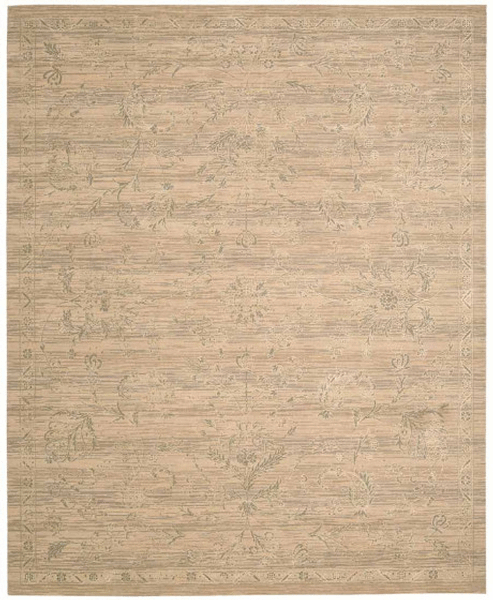 Nourison Clearance Silk Elements SKE29 Sand Rug
