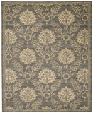 Nourison Clearance Silk Elements SKE31 Graphite Rug