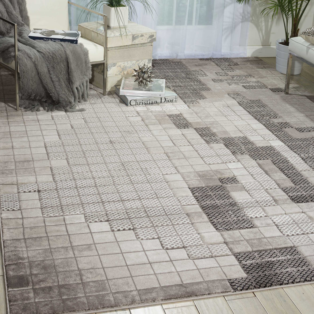 Nourison Clearance Soho SOH07 Grey Rug