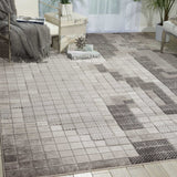 Nourison Clearance Soho SOH07 Grey Rug