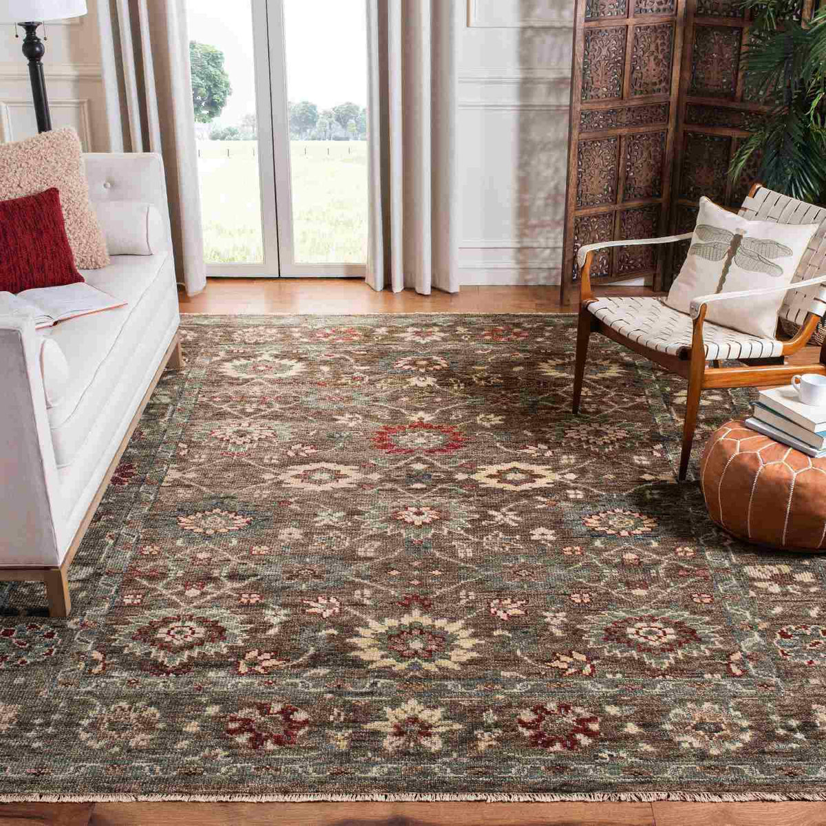 safavieh clearance samarkand srk135t brown rug