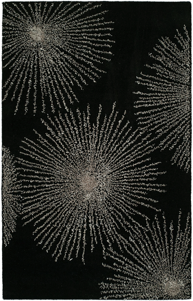 HRI Sunrise SS3 Black Rug