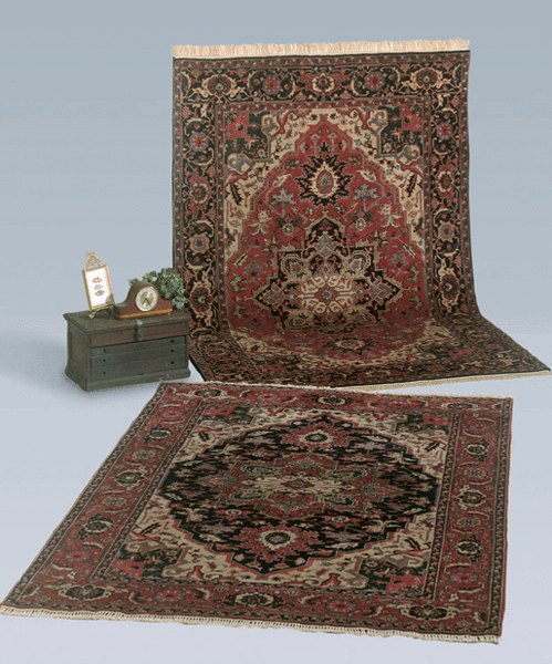Shalom Brothers Antique Heritage SS33 Rust Rug