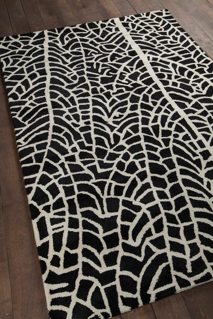 chandra stella ste 52096 black rug