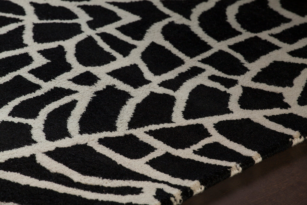 chandra stella ste 52096 black rug