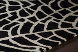 chandra stella ste 52096 black rug