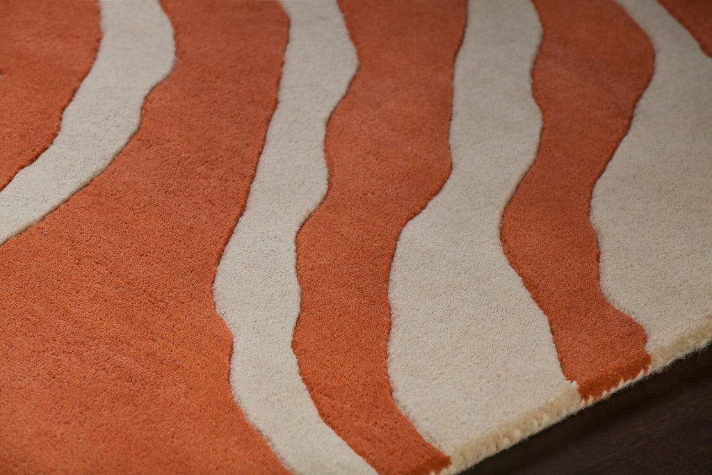 chandra stella ste 52180 orange rug