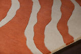 chandra stella ste 52180 orange rug